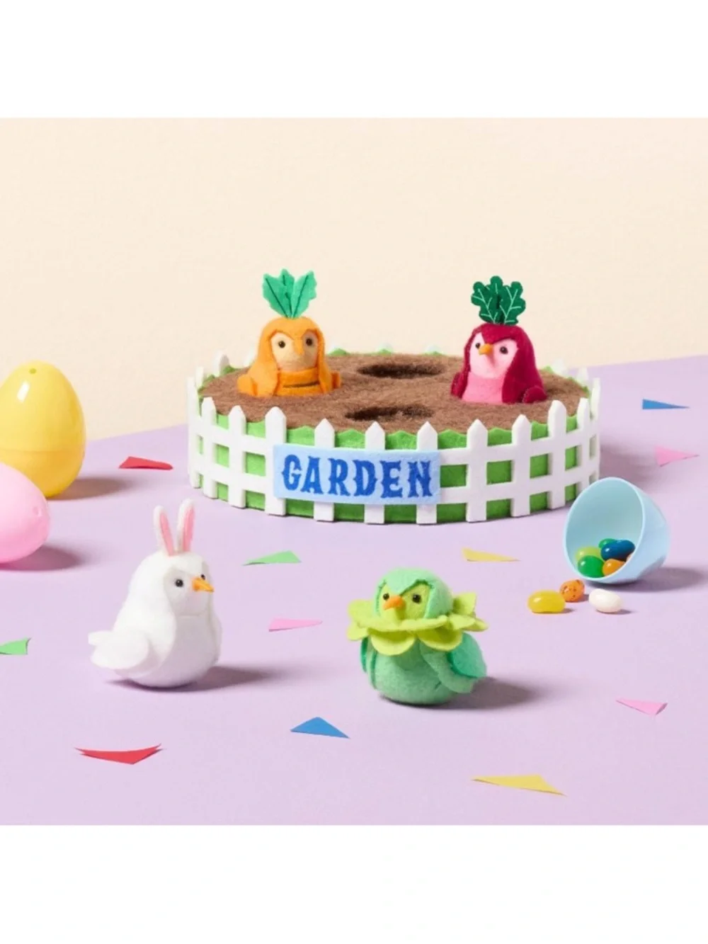 Target Featherly Friends Easter Decorative Garden Set Vegetable Spritz NEW
